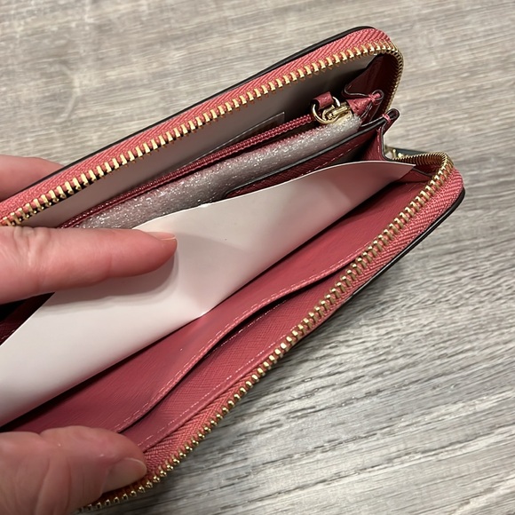 NWT Michael Kors Wrist Wallet - Rose Pink - Picture 12 of 12